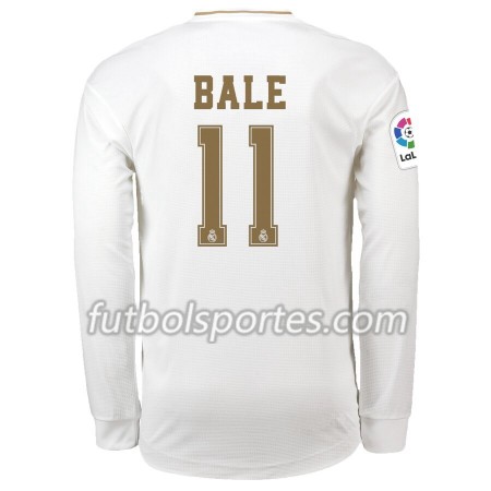 Camisetas Real Madrid Gareth Bale 11 Primera Equipacion 2019/2020 Manga Larga